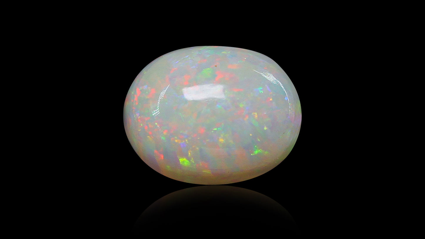 Natural Australian White Fire Opal 2.40 Carats