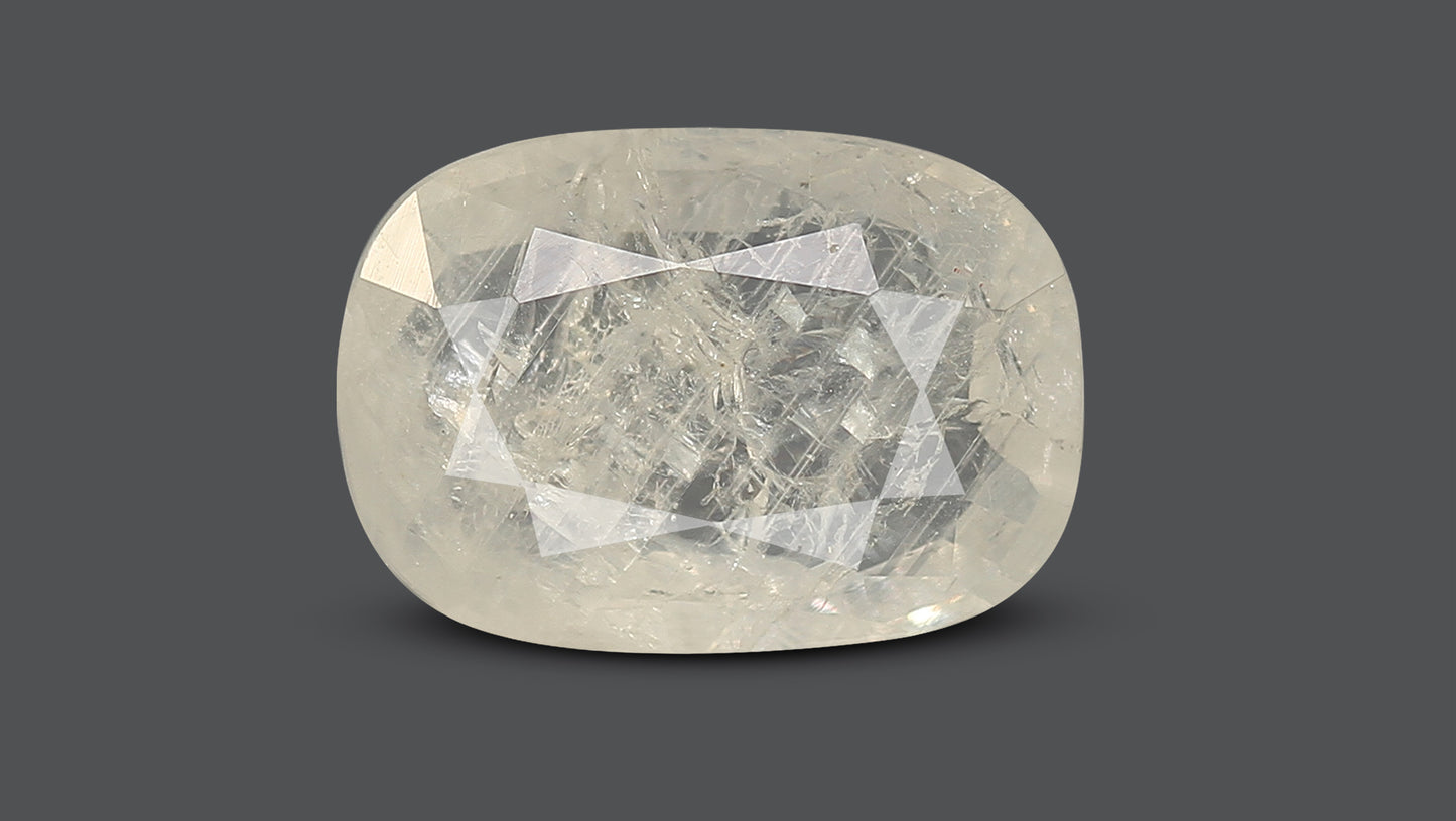 Natural White Sapphire 3.99 Carats