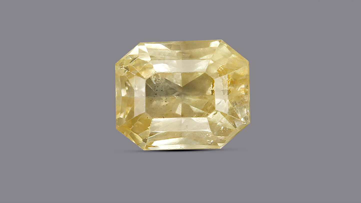 Natural Yellow Sapphire (Pukhraj) 5.30 Carats