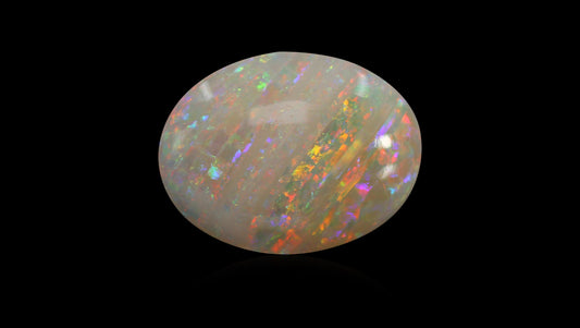 Natural Australian White Fire Opal 6.85 Carats