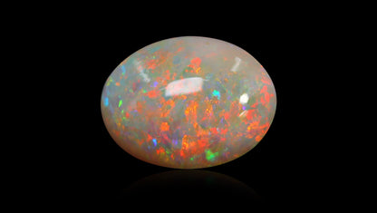 Natural Australian White Fire Opal 4.46 Carats