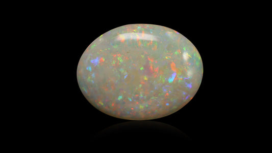Natural Australian White Fire Opal 6.51 Carats