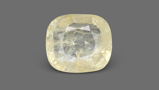 Natural Yellow Sapphire (Pukhraj) 12.55 Carats