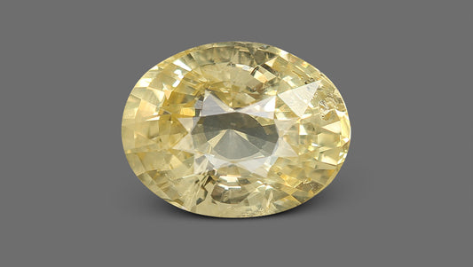 Natural Yellow Sapphire (Pukhraj) 6.48 Carats