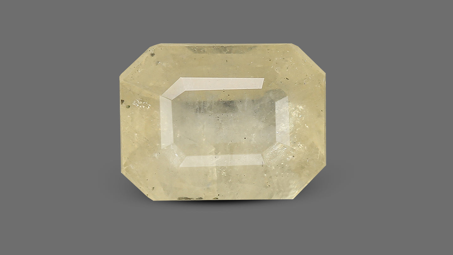 Natural Yellow Sapphire (Pukhraj) 10.17 Carats