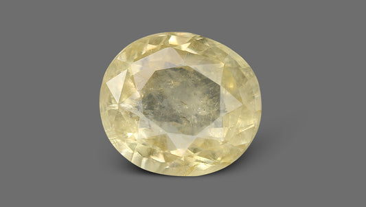 Natural Yellow Sapphire (Pukhraj) 11.07 Carats