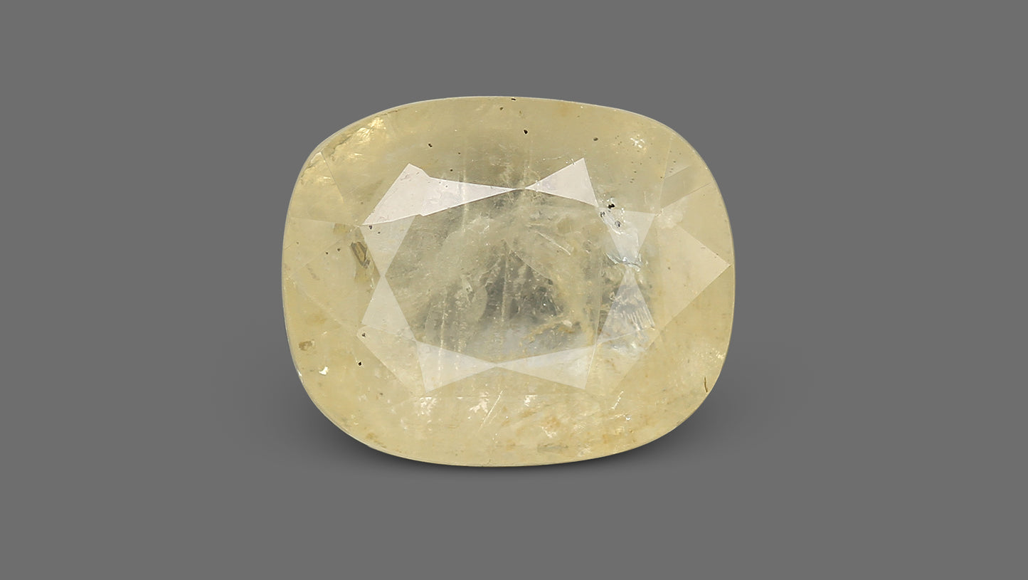 Natural Yellow Sapphire (Pukhraj) 11.05 Carats