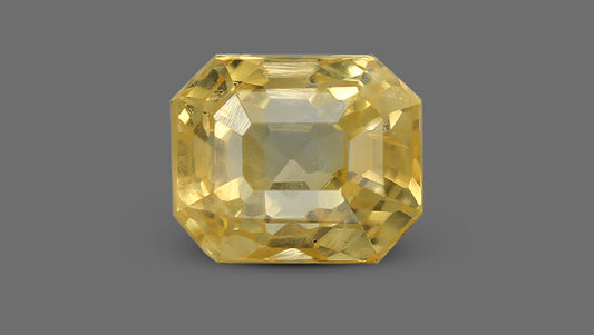 Natural Yellow Sapphire (Pukhraj) 6.58 Carats