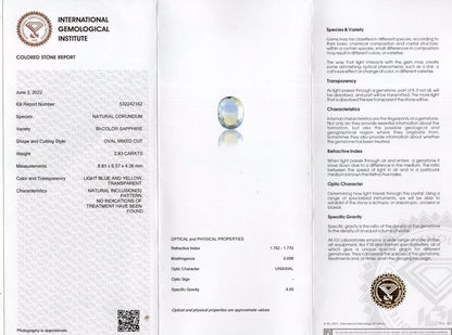 Natural Pitambari 2.83 Carats