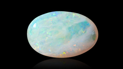 Natural Australian White Fire Opal 3.96 Carats