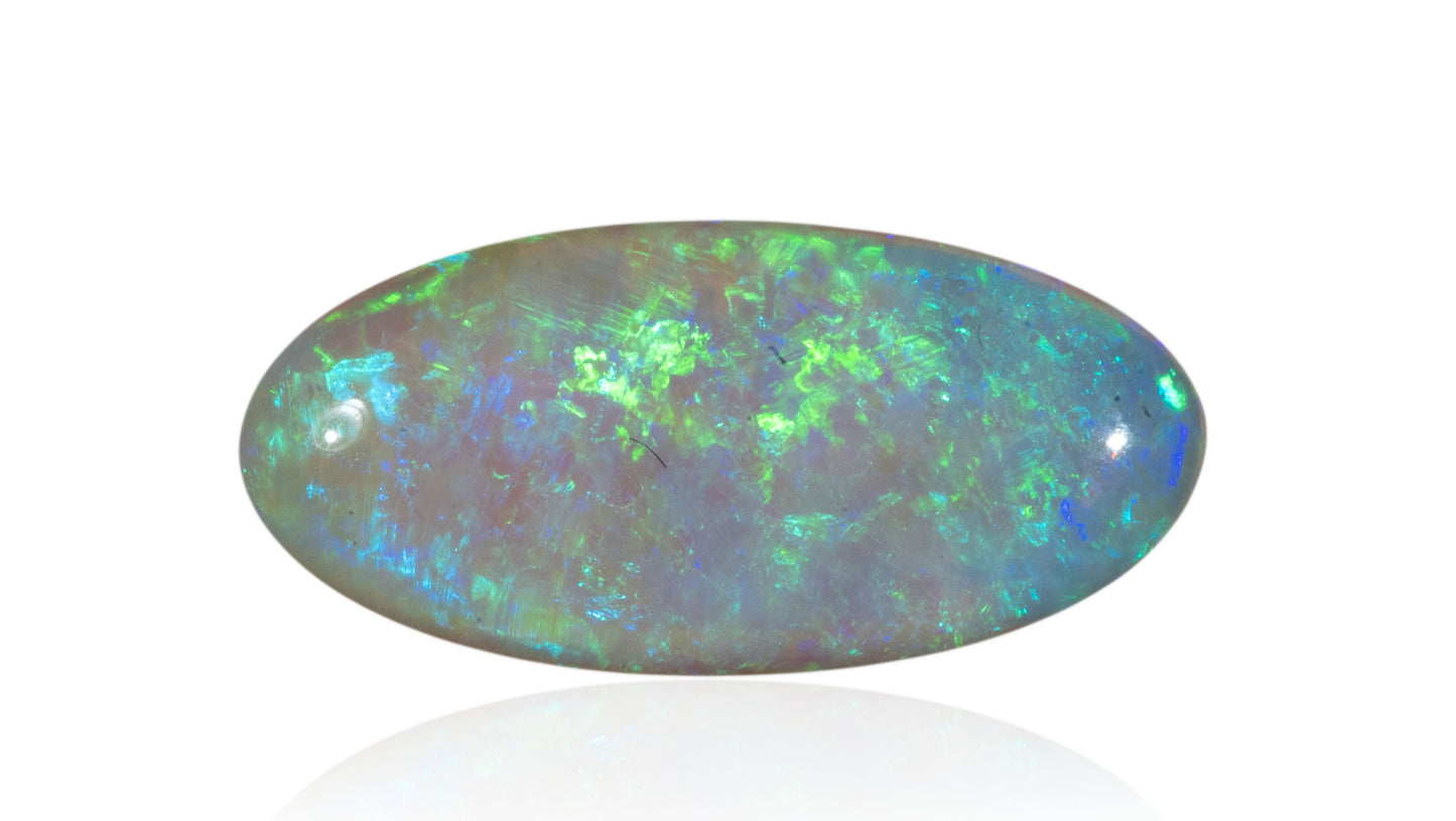 Natural Australian White Fire Opal 3.41 Carats