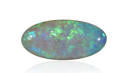 Natural Australian White Fire Opal 3.41 Carats