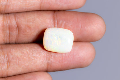 Natural Australian White Fire Opal 12.25  Carats