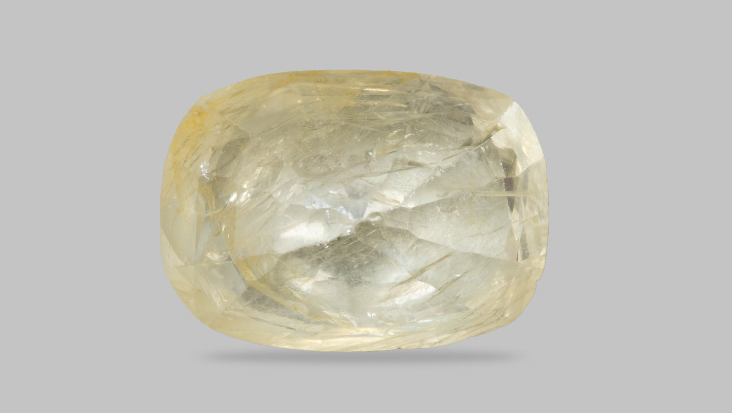 Natural Yellow Sapphire (Pukhraj) 6.02 Carats
