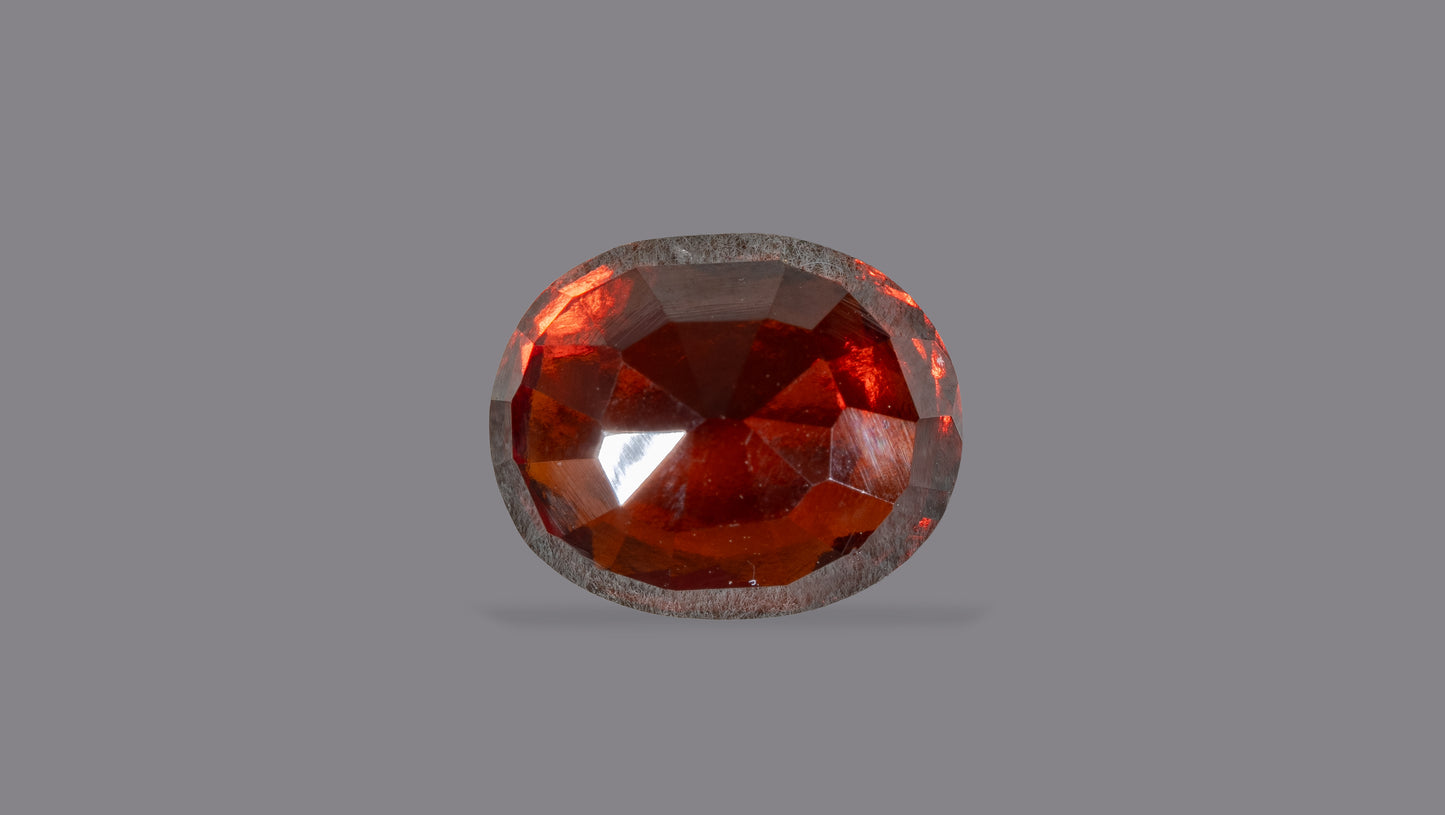 NATURAL HESSONITE (GOMED) 4.95 CARATS