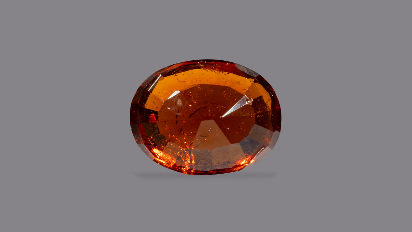 Natural Hessonite (Gomed) 5.60 Carats