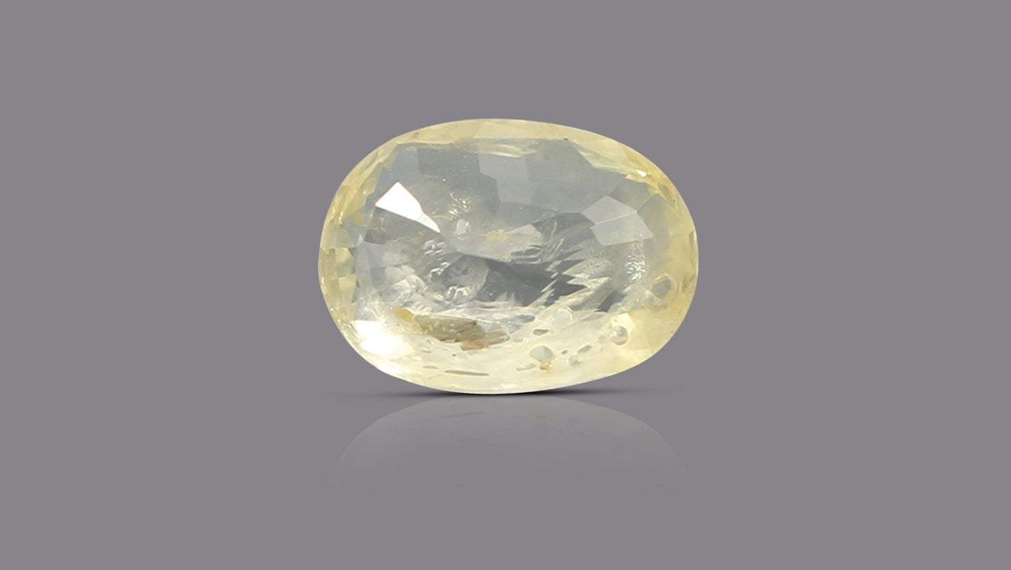 Natural Yellow Sapphire (Pukhraj) 6.40 Carats