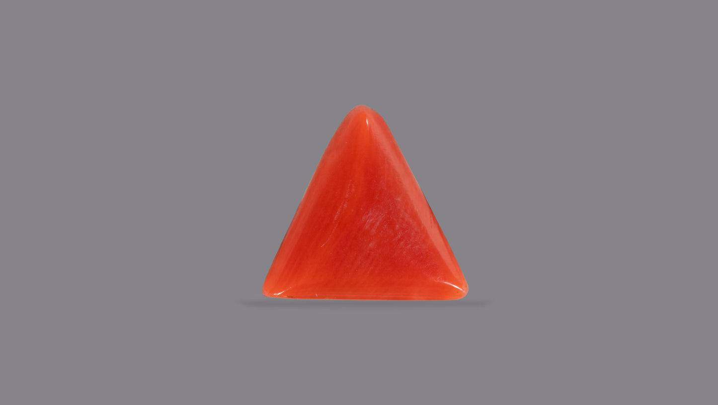Natural Italian Red Coral (Moonga) 5.03 Carats