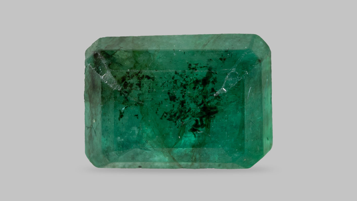 Minor Oil Natural Zambian Emerald (Panna) 2.30 Carats