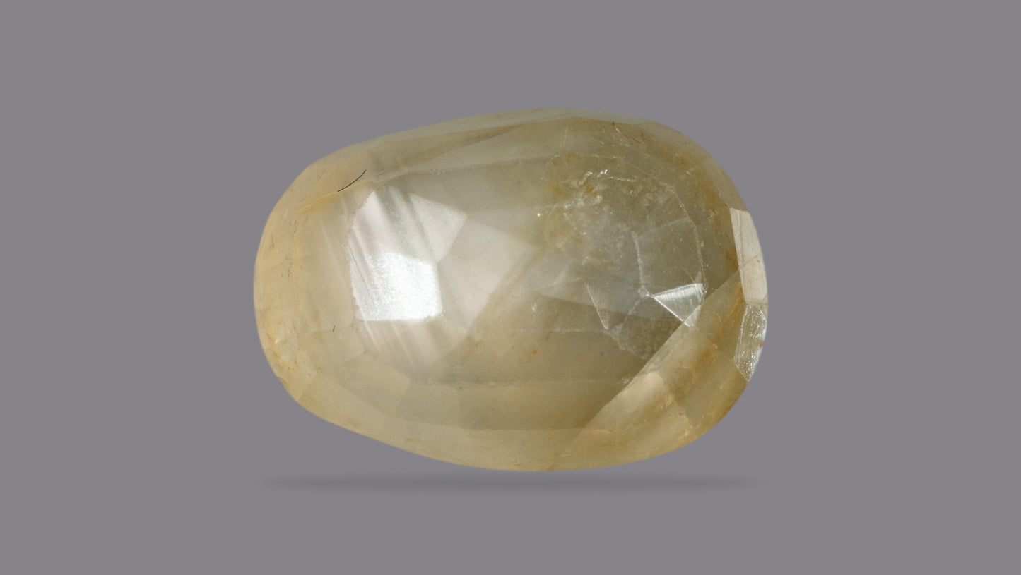 Natural Yellow Sapphire (Pukhraj) 5.38 Carats
