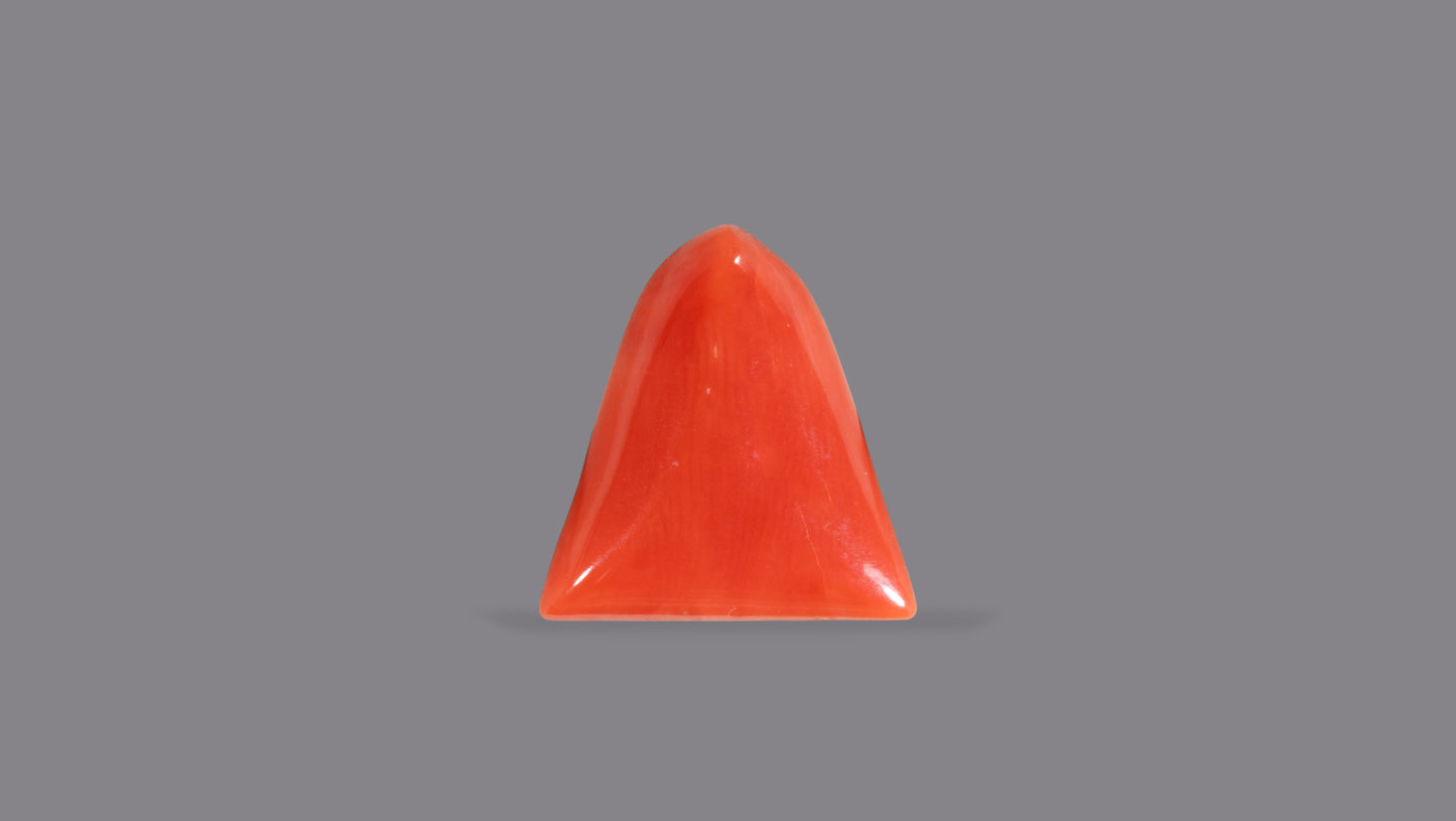 Natural Italian Red Coral (Moonga) 6.06 Carats