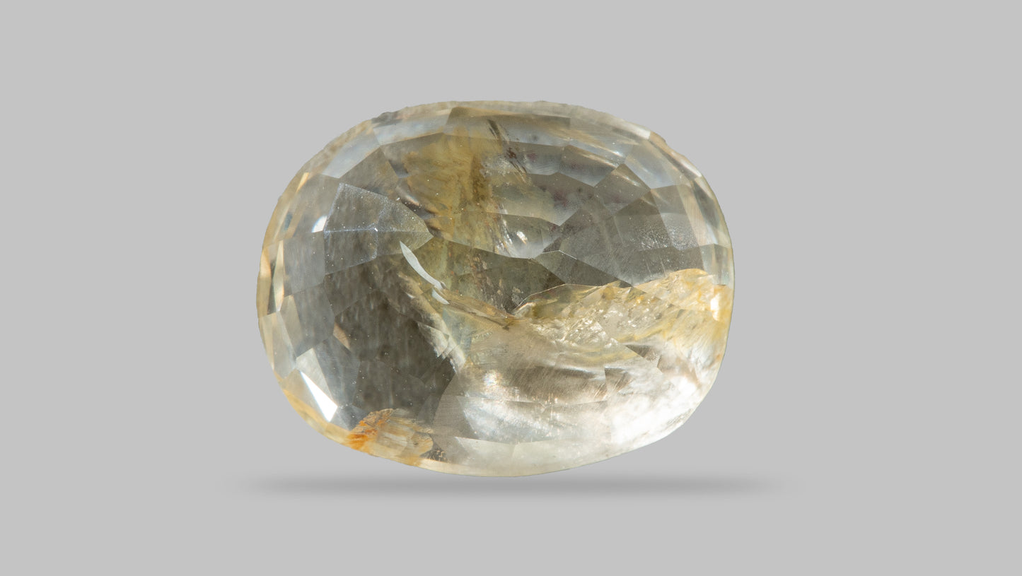 Natural Yellow Sapphire (Pukhraj) 4.90 Carats