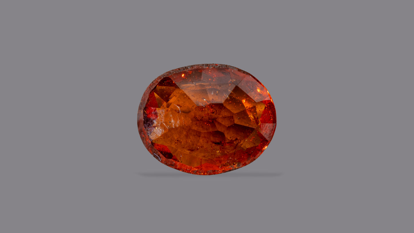 Natural Sri-Lankan Hessonite (Gomed) 5.01 Carats