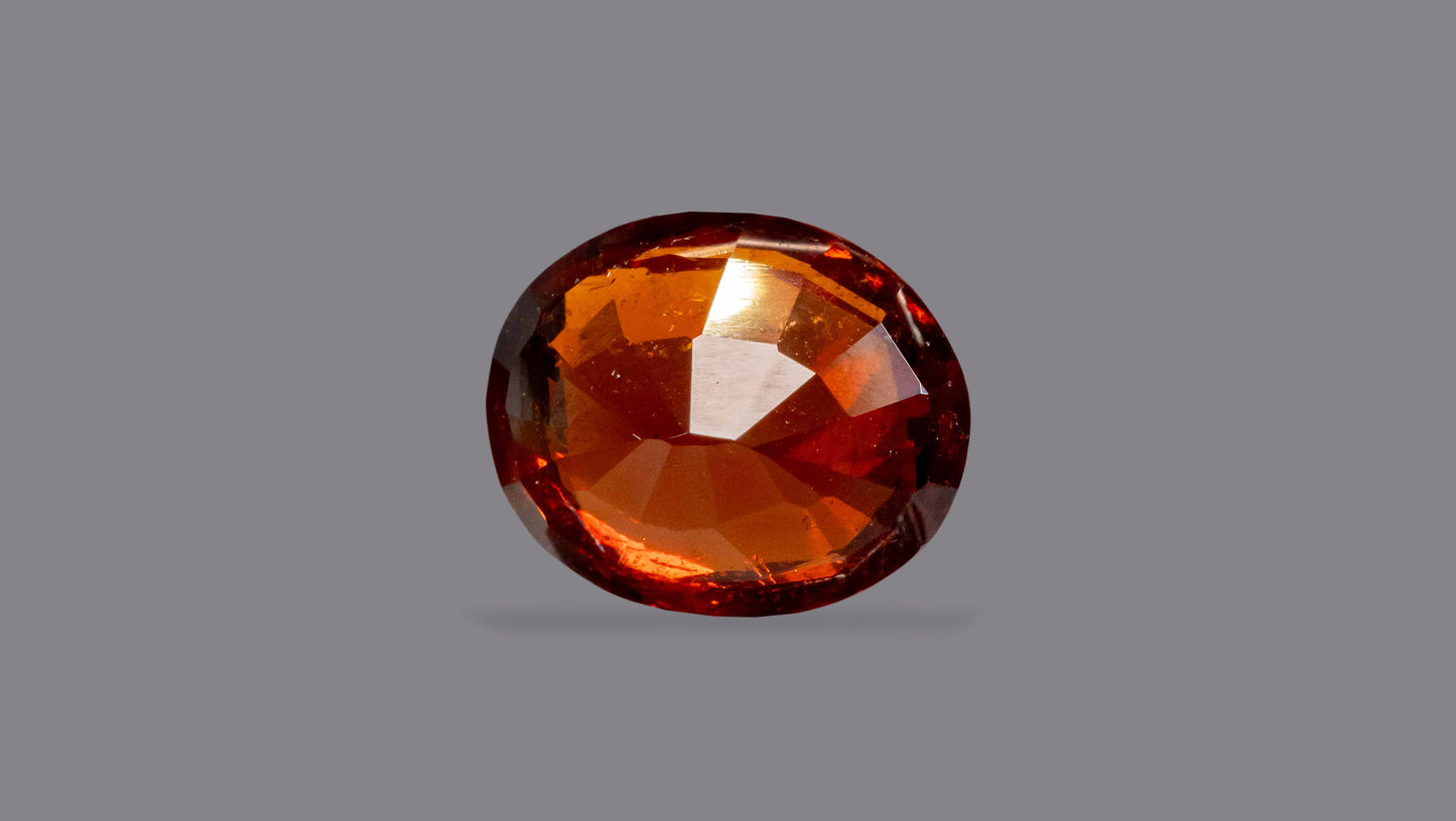 Natural Sri-Lankan Hessonite (Gomed) 5.37 Carats