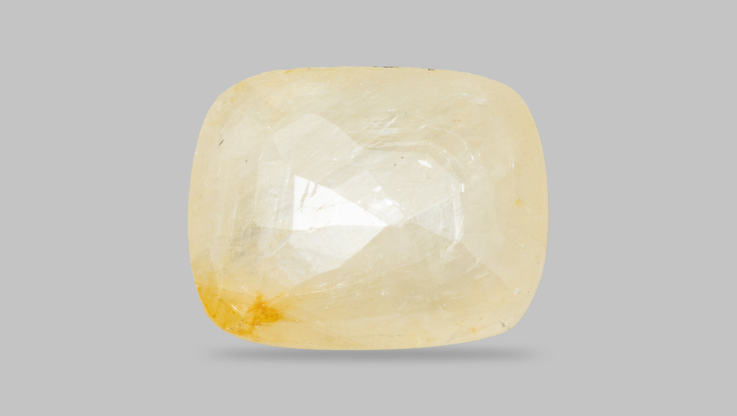 Natural Yellow Sapphire (Pukhraj) 12.25 Carats