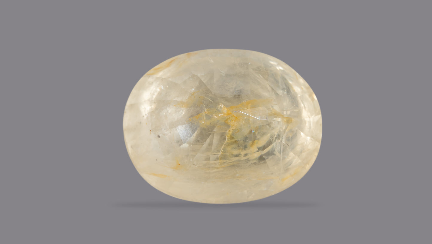 Natural Yellow Sapphire (Pukhraj) 8.77 Carats