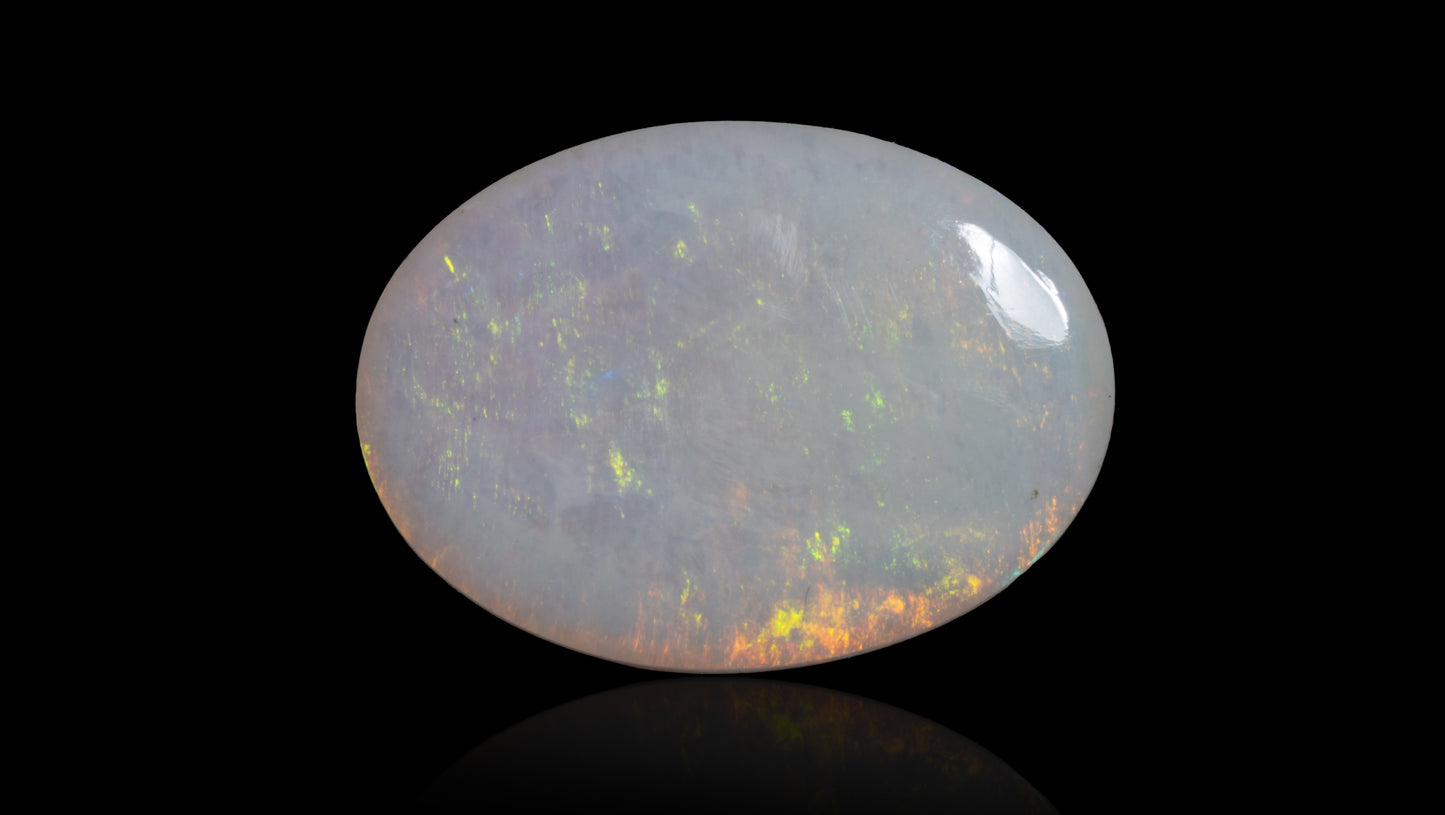 Natural Australian White Fire Opal 4.20 Carats