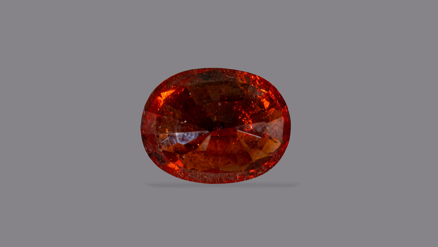 Natural Sri-Lankan Hessonite (Gomed) 5.54 Carats