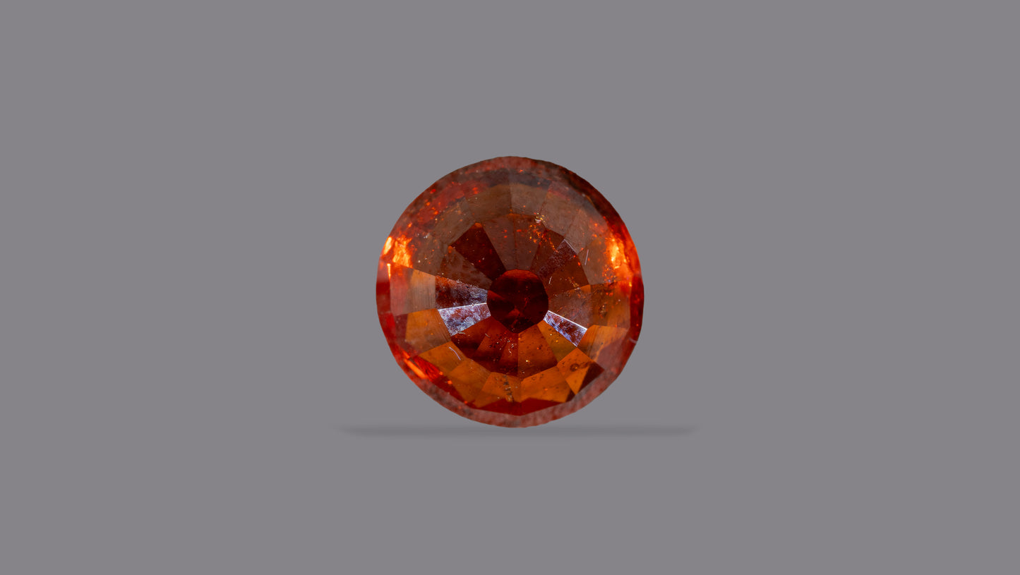 NATURAL HESSONITE (GOMED) 5.92 CARATS