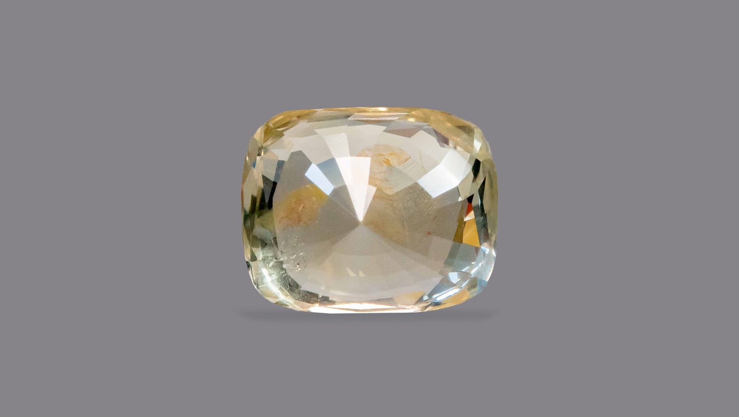 Natural Yellow Sapphire (Pukhraj) 5.03 Carats