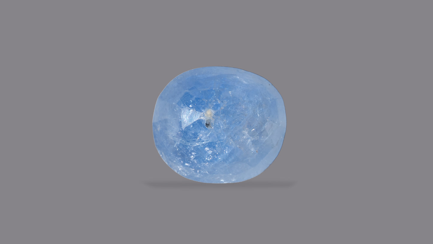 Natural Blue Sapphire (Neelam) 6.20 Carats