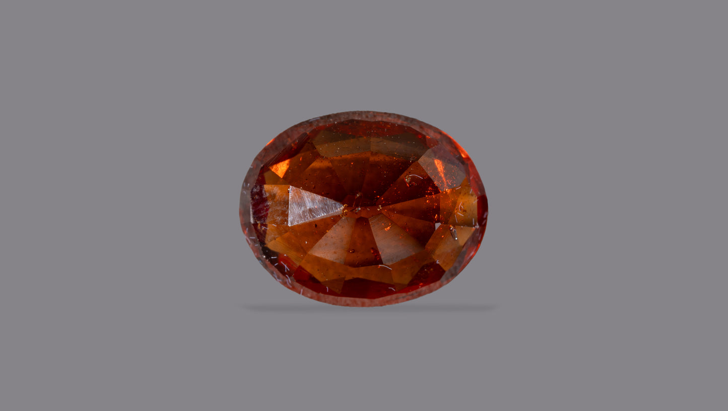 Natural Sri-Lankan Hessonite (Gomed) 5.85 Carats