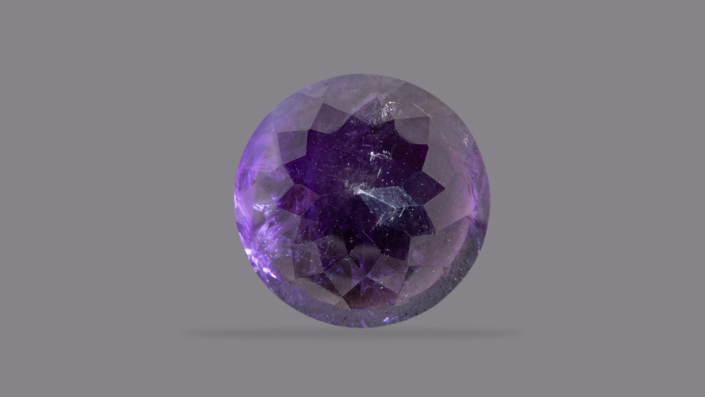 NATURAL AMETHYST 9.25 CARATS.
