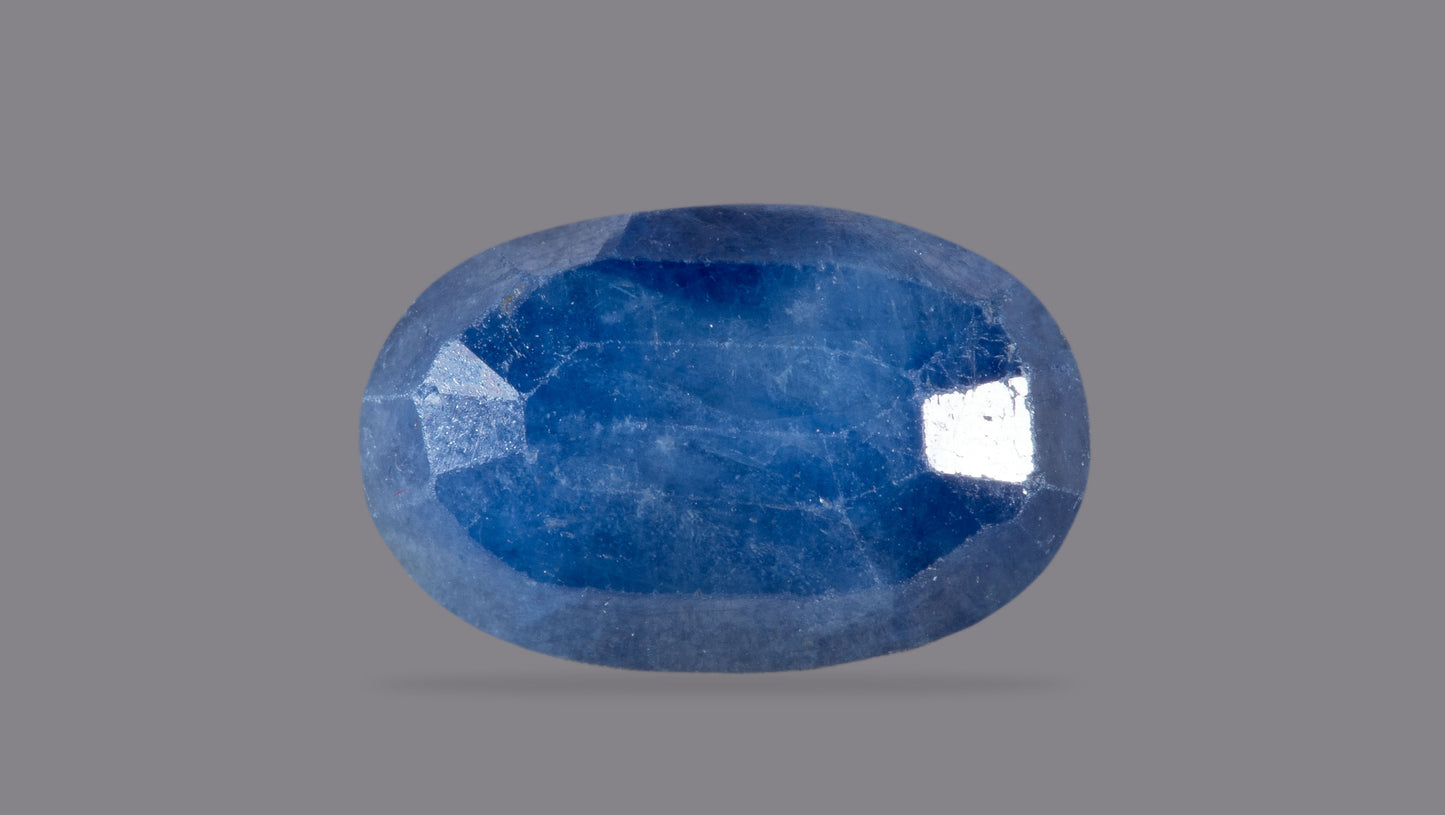 Natural Blue Sapphire (Neelam) 5.60 Carats