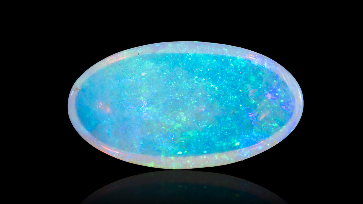 Natural Australian White Fire Opal 5.95 Carats