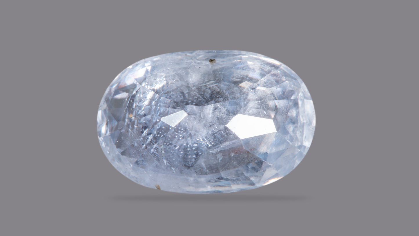 Natural Blue Sapphire (Neelam) 6.82 Carats