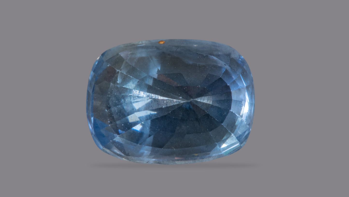 Natural Blue Sapphire (Neelam) 6.27 Carats
