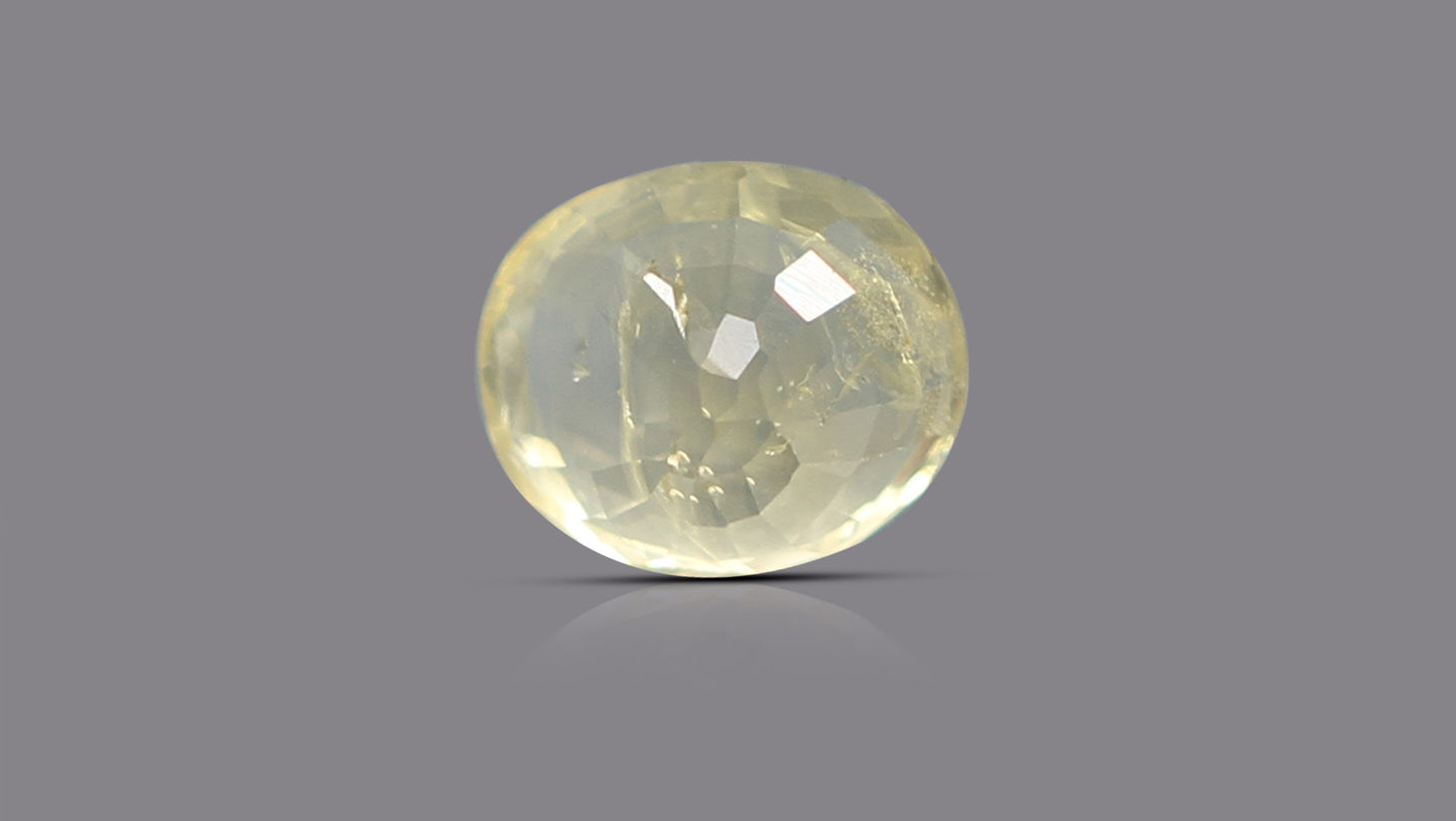 Natural Yellow Sapphire (Pukhraj) 6.78 Carats