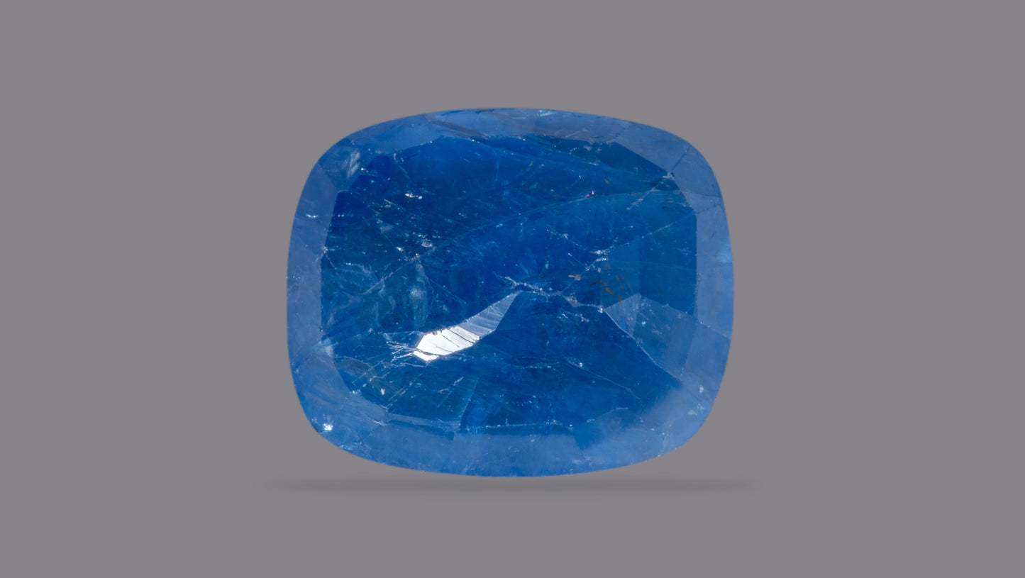Natural Blue Sapphire (Neelam) 5.91 Carats