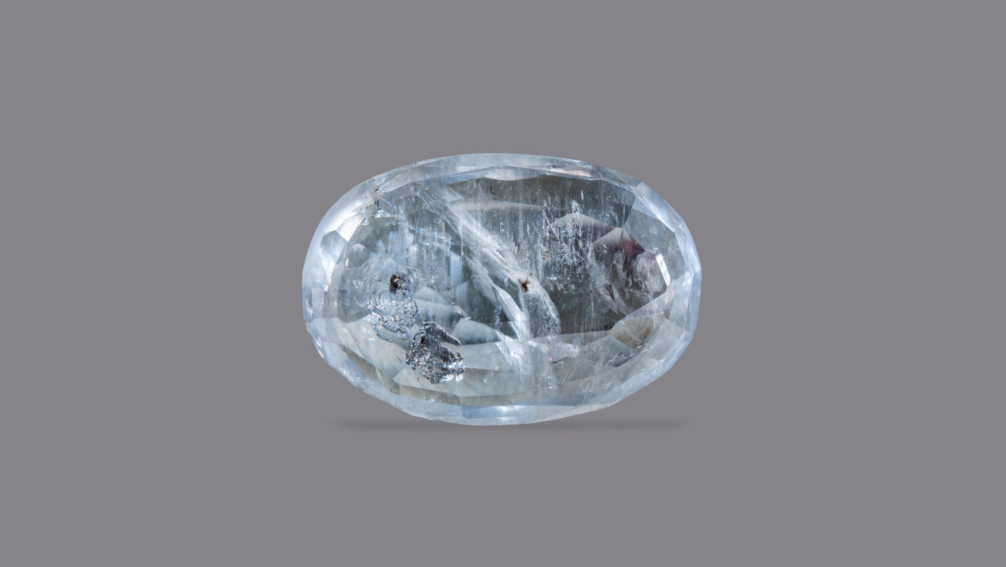 Natural Blue Sapphire (Neelam) 5.60 Carats