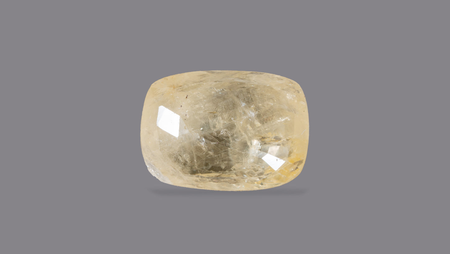 Natural Yellow Sapphire (Pukhraj) 8.87 Carats