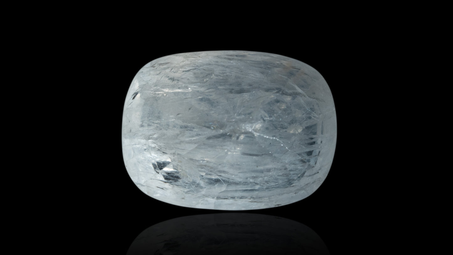 NATURAL WHITE SAPPHIRE 8.32 CARATS
