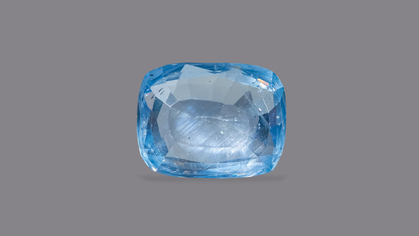 Natural Blue Sapphire (Neelam) 6.78 Carats