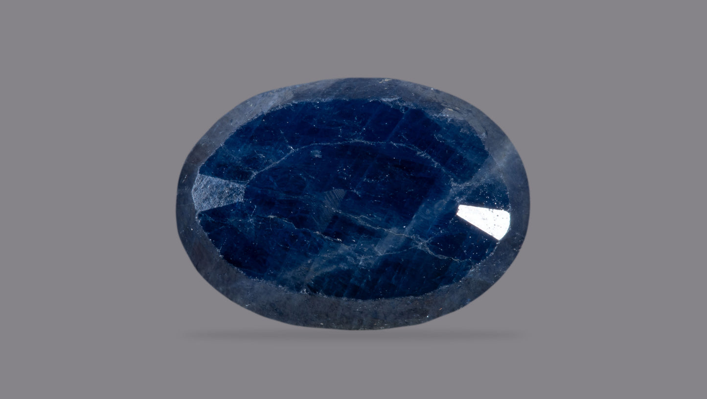 NATURAL BLUE SAPPHIRE (NEELAM) 6.36 CARATS