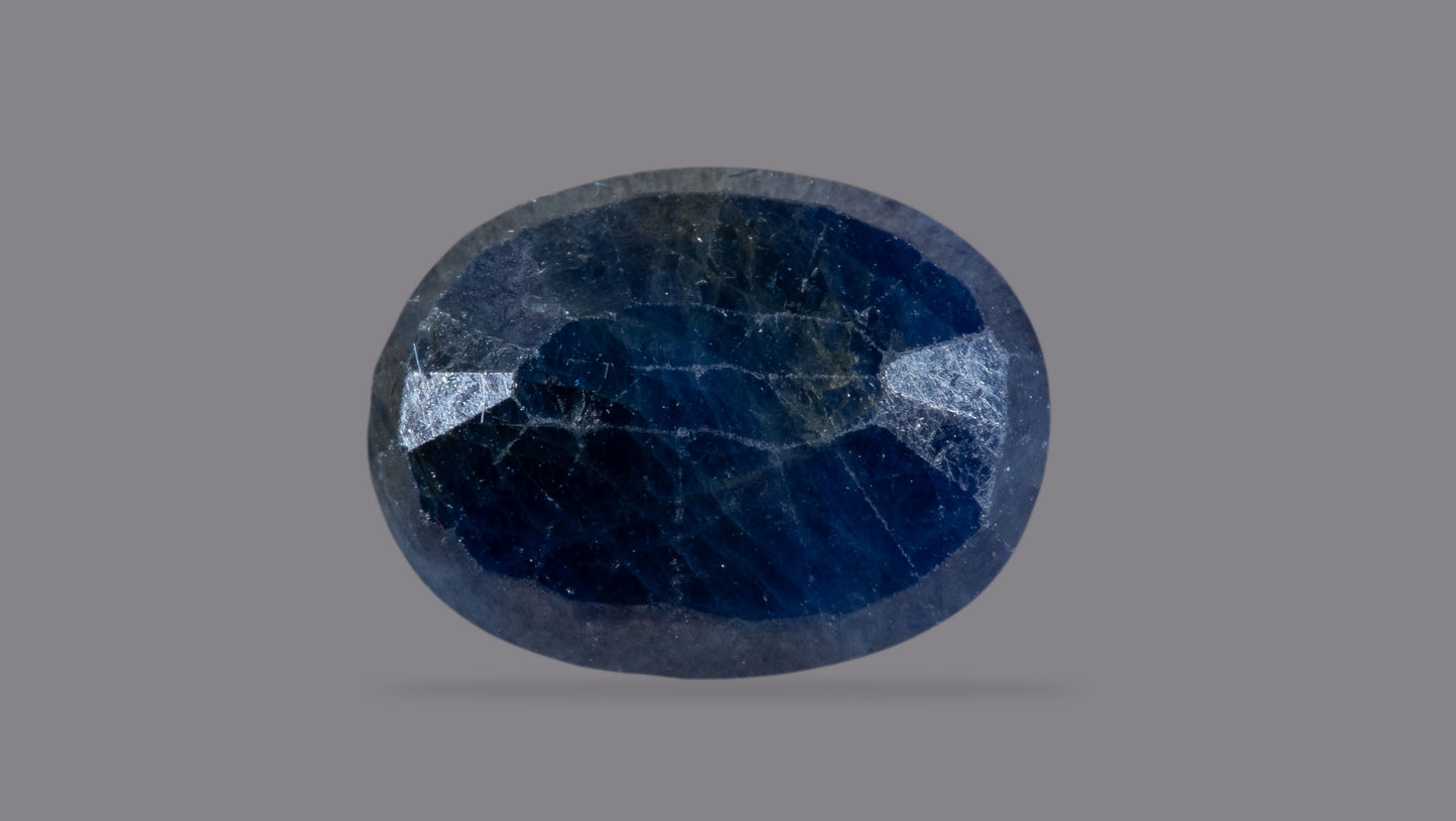 Natural Blue Sapphire (Neelam) 5.49 Carats