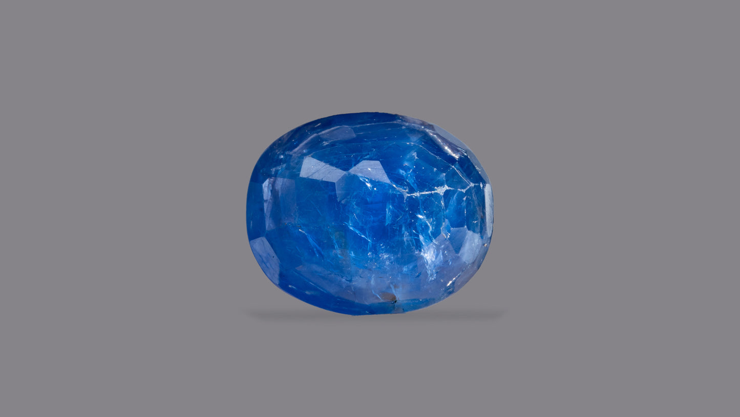 Natural Blue Sapphire (Neelam) 4.56 Carats